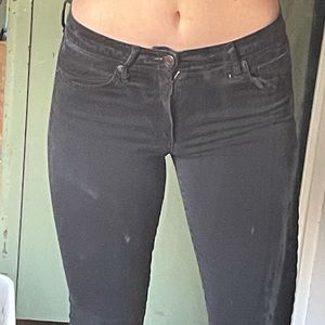 Gap black skinny jeans